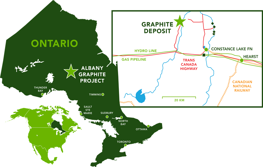 Albany map